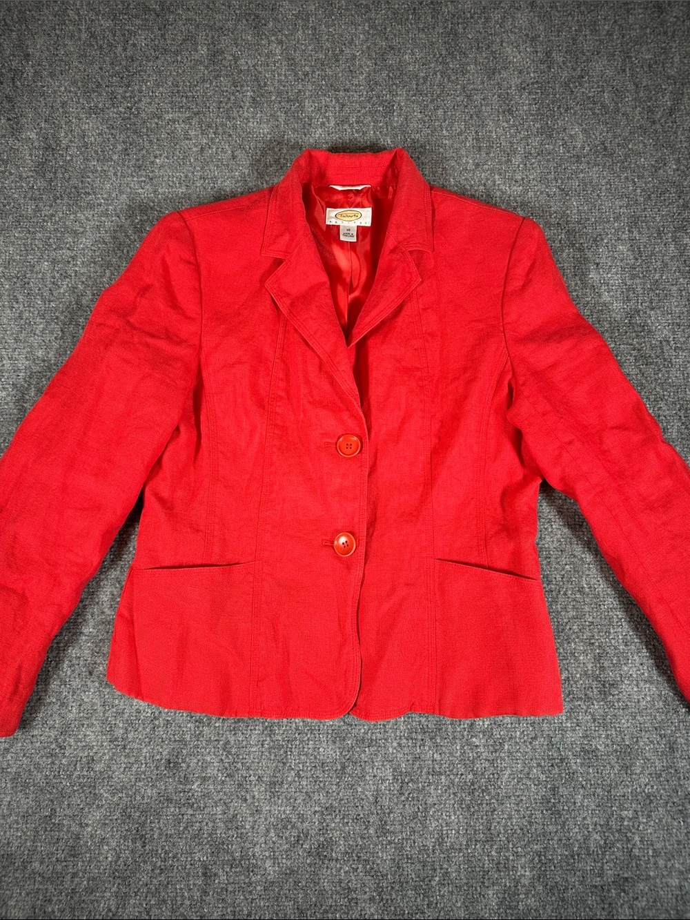 Talbots Irish Linen Blazer Petite Women’s Size 10